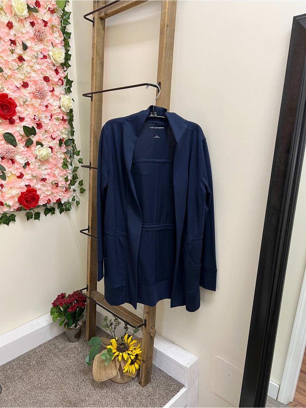 Port Authority Navy Open-Front Women's Jacket